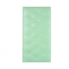 Autocolant din spuma si plastic 3D reliefat 30x60 cm, verde deschis